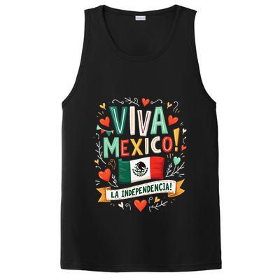 Viva Mexico La Independencia Fiesta Mexican Independence Day Gift PosiCharge Competitor Tank