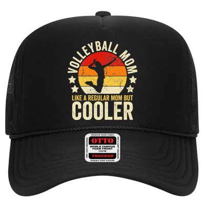 Volleyball Mom Like A Regular But Cooler Mother's Day Trucker Hat