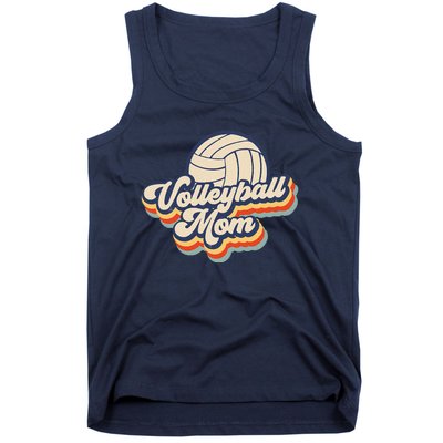 Volleyball Mom Mama Mothers Day Vintage Retro Funny Women Tank Top