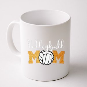 Volleyball Mom Mothers Day Volleyball Game Day Cheer Mom Coffee Mug