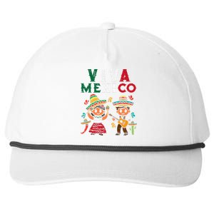 Viva Mexico Maracas Guitar Mexican Independence Snapback Five-Panel Rope Hat