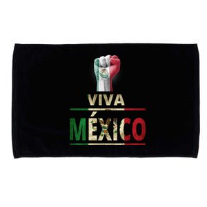 Viva Mexico Mexican Pride Fist Microfiber Hand Towel