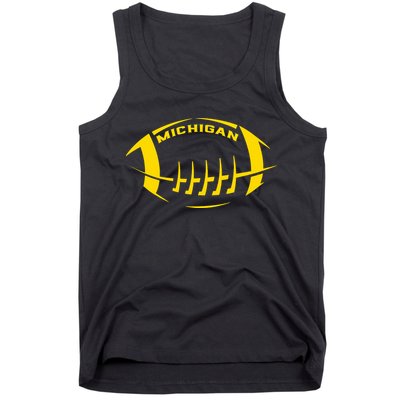 Vintage Michigan MI Vintage Design Classic Michigan Tank Top