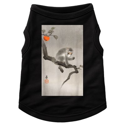 Vintage Macaque Monkey Japanese Nature Japan Art Doggie Tank
