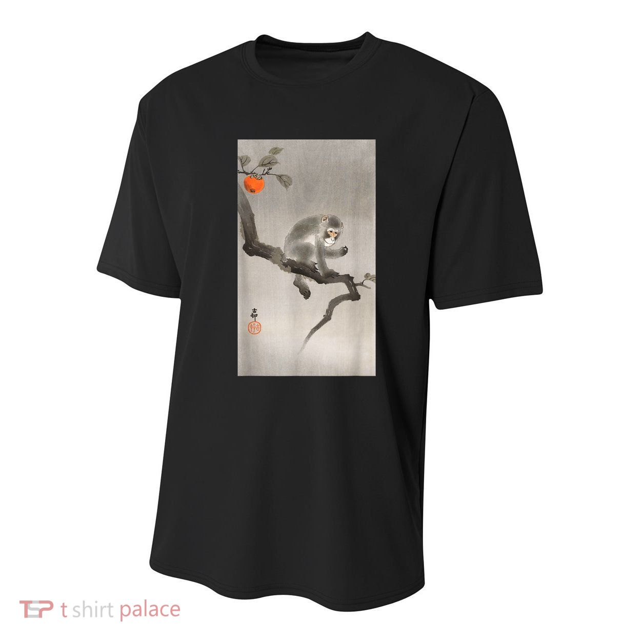 Vintage Macaque Monkey Japanese Nature Japan Art Youth Performance Sprint T-Shirt