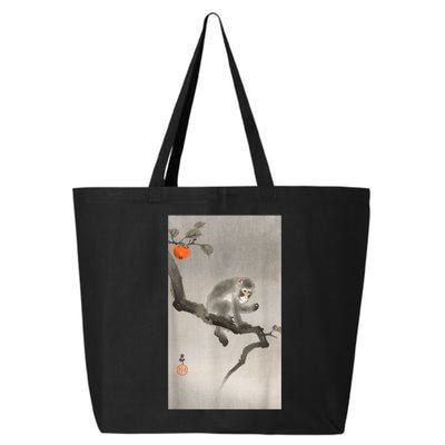 Vintage Macaque Monkey Japanese Nature Japan Art 25L Jumbo Tote