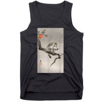 Vintage Macaque Monkey Japanese Nature Japan Art Tank Top