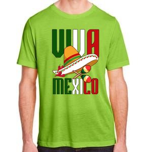 Viva Mexico Mexican Pride Adult ChromaSoft Performance T-Shirt