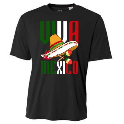 Viva Mexico Mexican Pride Cooling Performance Crew T-Shirt