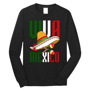 Viva Mexico Mexican Pride Long Sleeve Shirt