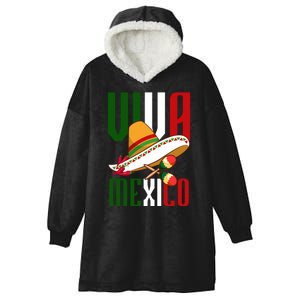 Viva Mexico Mexican Pride Hooded Wearable Blanket