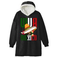 Viva Mexico Mexican Pride Hooded Wearable Blanket