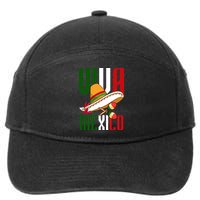Viva Mexico Mexican Pride 7-Panel Snapback Hat
