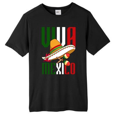 Viva Mexico Mexican Pride Tall Fusion ChromaSoft Performance T-Shirt