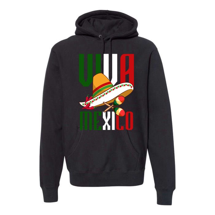 Viva Mexico Mexican Pride Premium Hoodie