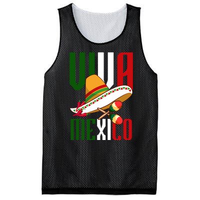 Viva Mexico Mexican Pride Mesh Reversible Basketball Jersey Tank