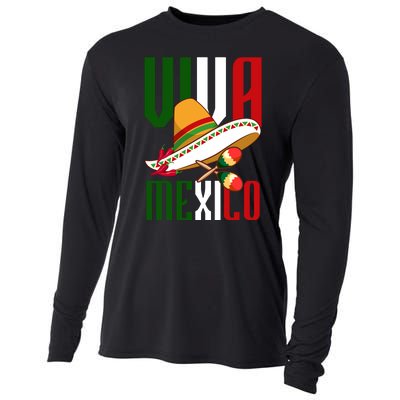 Viva Mexico Mexican Pride Cooling Performance Long Sleeve Crew