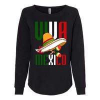 Viva Mexico Mexican Pride Womens California Wash Sweatshirt