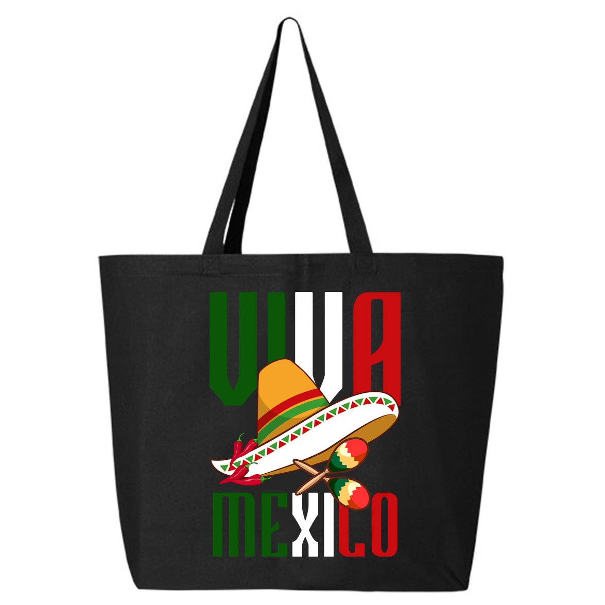 Viva Mexico Mexican Pride 25L Jumbo Tote