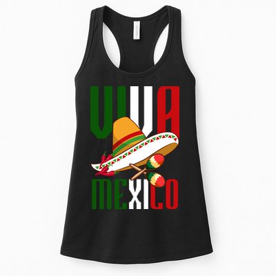 Viva Mexico Mexican Pride Womens Tank Top