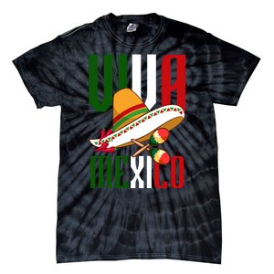 Viva Mexico Mexican Pride Tie-Dye T-Shirt