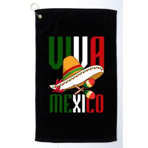 Viva Mexico Mexican Pride Platinum Collection Golf Towel