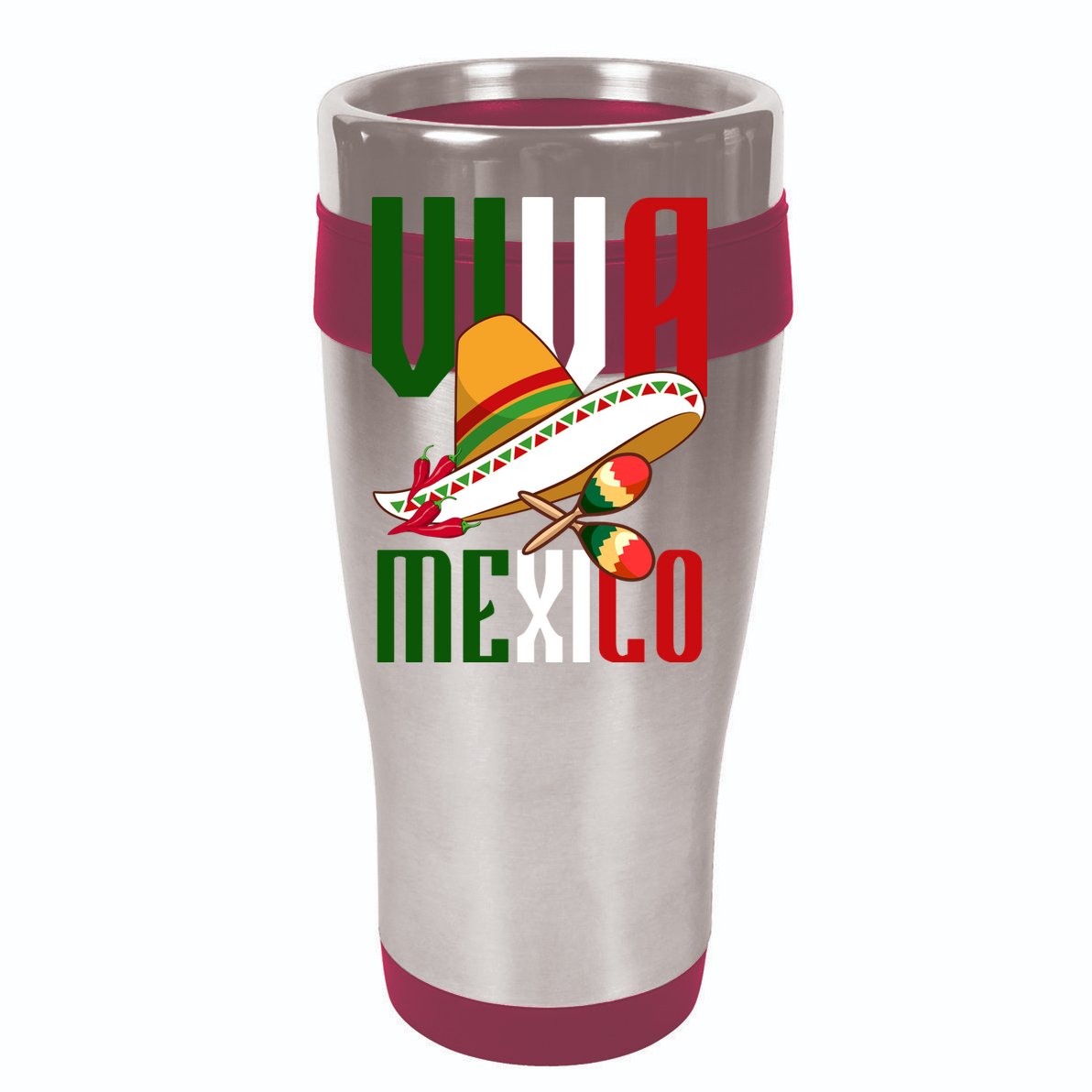 Viva Mexico Mexican Pride Cropped Pullover Crew