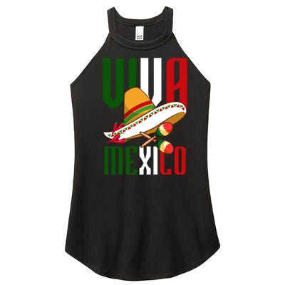 Viva Mexico Mexican Pride Women's Perfect Tri Rocker Tank