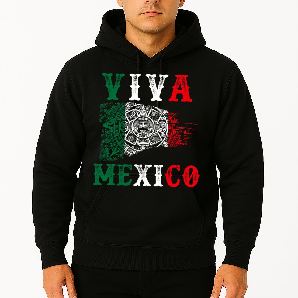 Viva Mexico Mexican Independence Day Hoodie