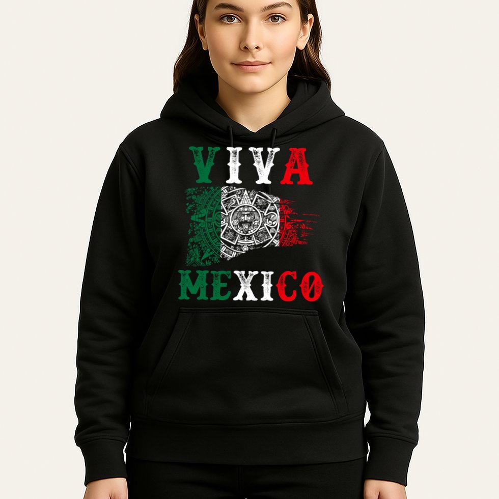Viva Mexico Mexican Independence Day Hoodie