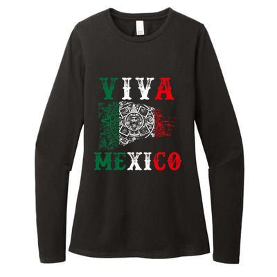 Viva Mexico Mexican Independence Day Womens CVC Long Sleeve Shirt