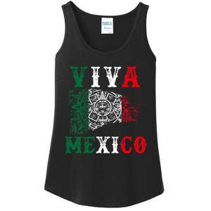 Viva Mexico Mexican Independence Day Ladies Essential Tank