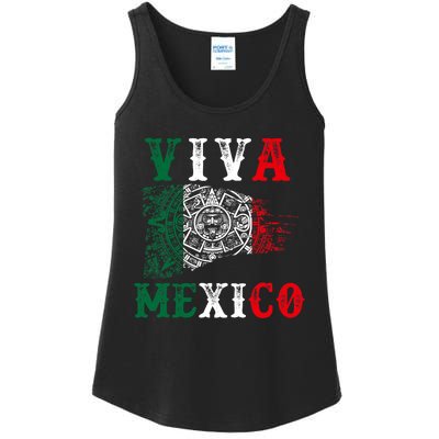 Viva Mexico Mexican Independence Day Ladies Essential Tank