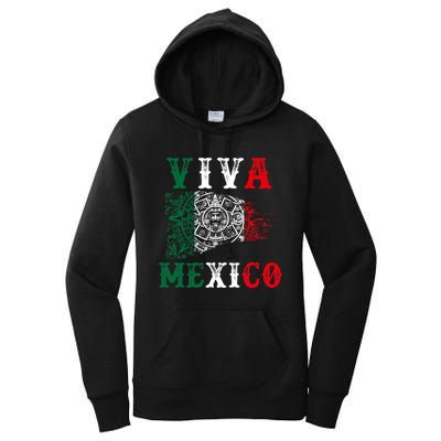 Viva Mexico Mexican Independence Day Women's Pullover Hoodie