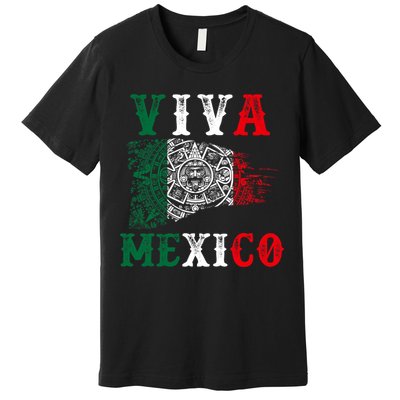 Viva Mexico Mexican Independence Day Premium T-Shirt