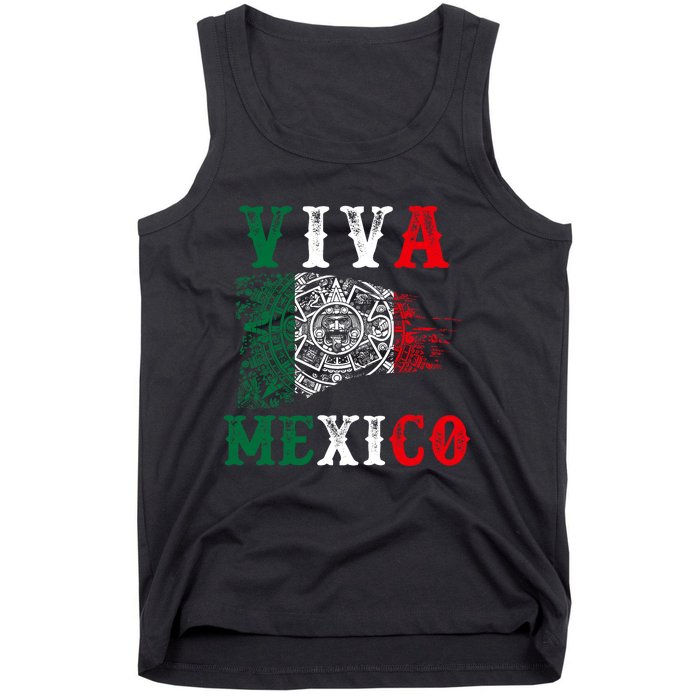 Viva Mexico Mexican Independence Day Tank Top