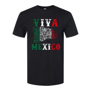 Viva Mexico Mexican Independence Day Softstyle CVC T-Shirt