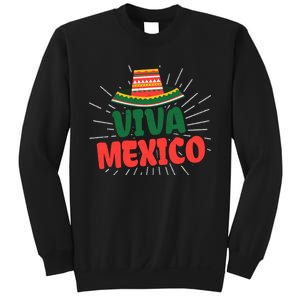 Viva Mexico Mexican Independence Day Gift Sweatshirt