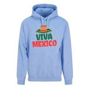 Viva Mexico Mexican Independence Day Gift Unisex Surf Hoodie