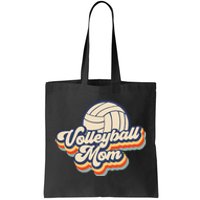 Volleyball Mom Mama Mothers Day Vintage Retro Funny Women Tote Bag