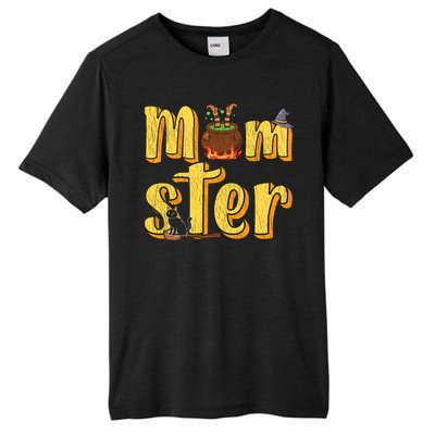 Vintage Momster Mom Mommy Mama Monster Halloween Mother Gift Tall Fusion ChromaSoft Performance T-Shirt