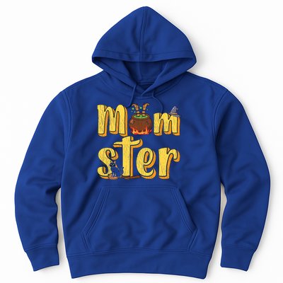 Vintage Momster Mom Mommy Mama Monster Halloween Mother Gift Hoodie