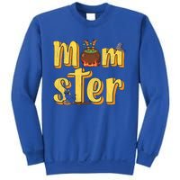 Vintage Momster Mom Mommy Mama Monster Halloween Mother Gift Sweatshirt