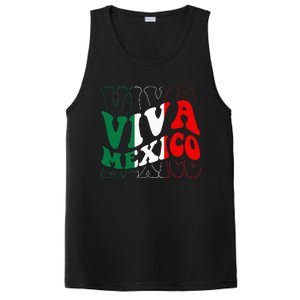 Viva Mexico Mexican Independence Day PosiCharge Competitor Tank