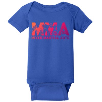 Vintage Mixed Martial Arts Mma Gift Baby Bodysuit