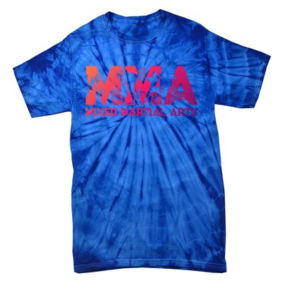 Vintage Mixed Martial Arts Mma Gift Tie-Dye T-Shirt