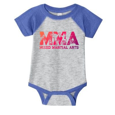 Vintage Mixed Martial Arts Mma Gift Infant Baby Jersey Bodysuit