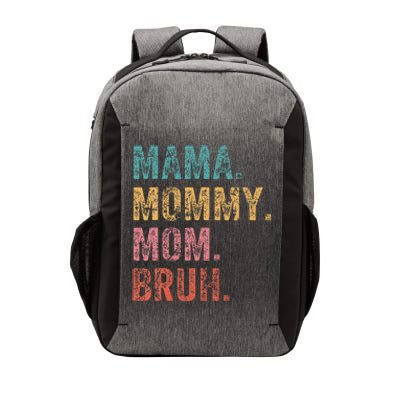 Vintage Mama Mommy Mom Bruh Retro Groovy Funny MotherS Day Vector Backpack