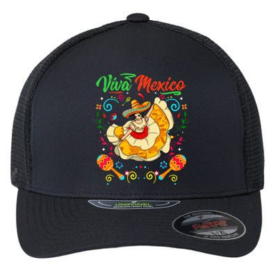 Viva Mexico Mexican independence day I Love Mexico Flexfit Unipanel Trucker Cap