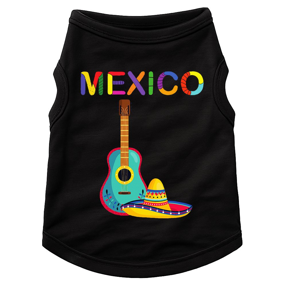 Viva Mexico Mexican Independence Day Doggie Tank